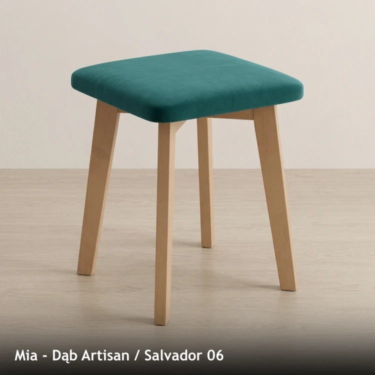 MIA - stelaż Dąb Artisan, tkanina Salvador 06