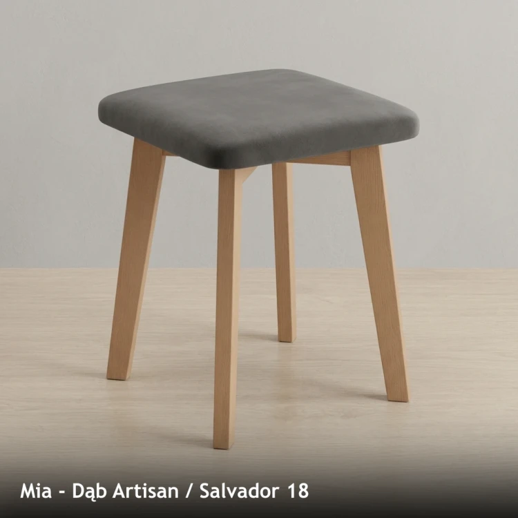 MIA - stelaż Dąb Artisan, tkanina Salvador 18
