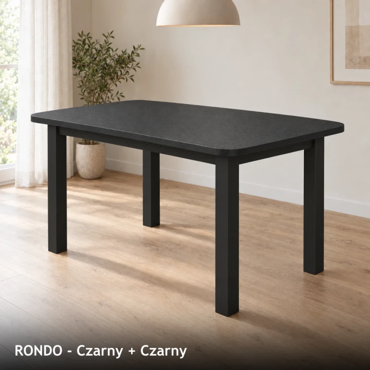 RONDO - Czarny + Czarny