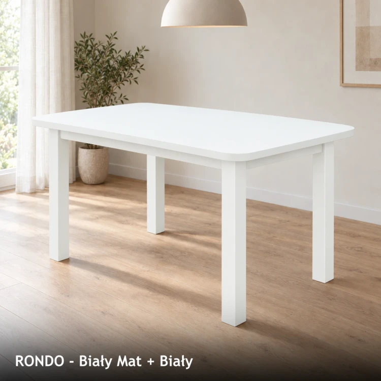 RONDO - Biały Mat + Biały