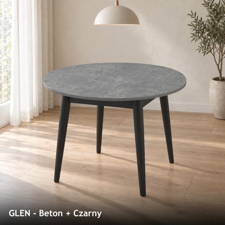 GLEN - Beton + Czarny