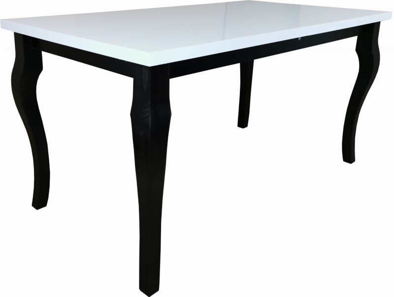 Stół prostokątny MAGNAT - Biały + Czarny, L, NR, Magnat, 1