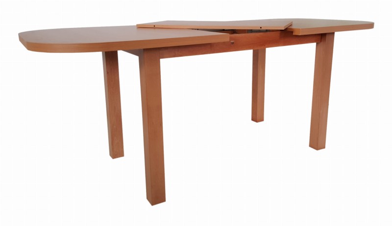 Stół owalny OWAL - Olcha, L, R, Proste, 5