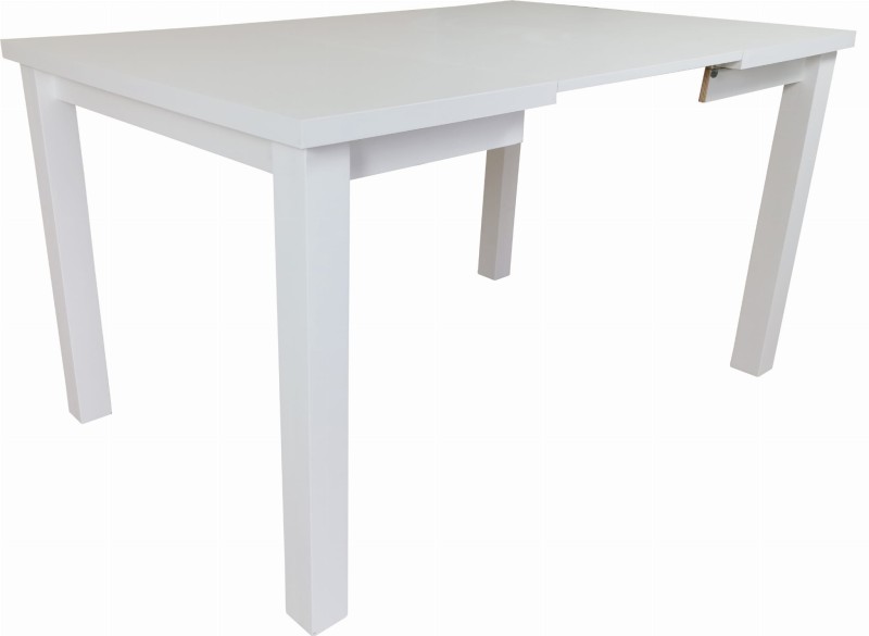 Stół prostokątny MINIMAXI - Biały, L, R, Proste, 2