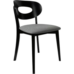 Krzesło drewniane ARUBA – nowoczesne krzesło z szerokim oparciem, wiele kolorów