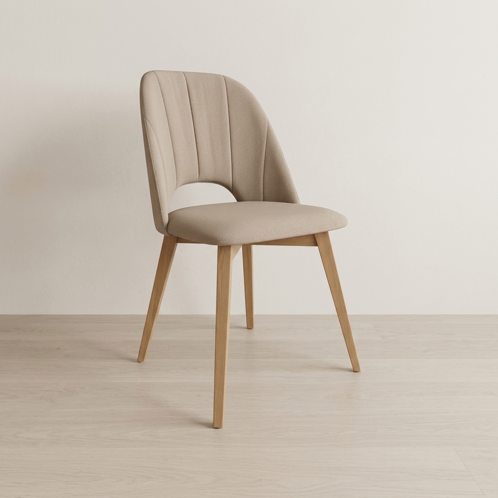 Krzesło tapicerowane MAJA II kubełkowe do jadalni i salonu – nowoczesny design i komfort